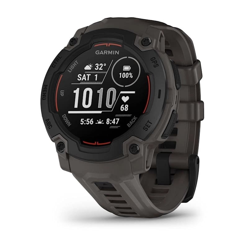 Instinct E – 45 mm Black with Charcoal Band