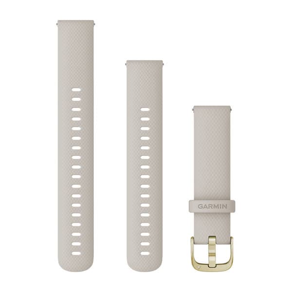 Quick Release Bands (18 mm) Light Sand with Light Gold Hardware