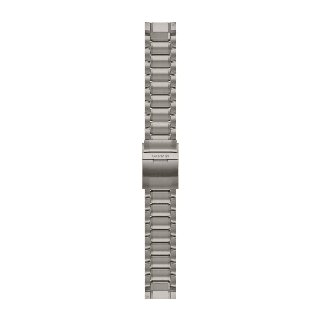 QuickFit 22 Watch Straps (MARQ) Hardened swept-link titanium bracelet