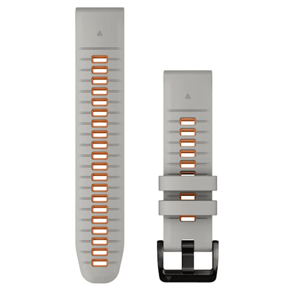 QuickFit22 Fog Grey/Ember Orange Silicone
