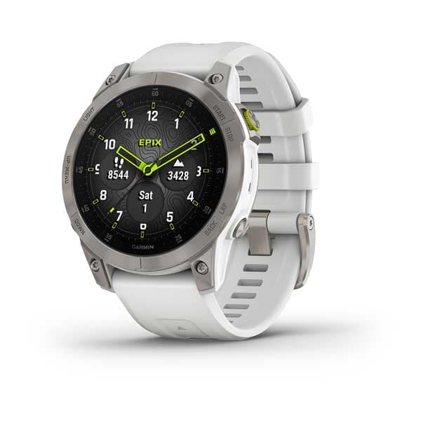 Epix (Gen 2) Sapphire - White Titanium 47mm