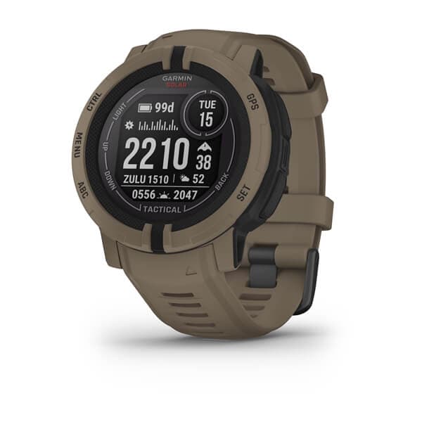 Instinct 2 Solar - Tactical Edition Coyote Tan