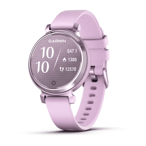 Lily 2 Metallic Lilac with Lilac Silicone Band