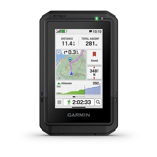 eTrex Touch GPS Handheld with touchscreen and preloaded maps