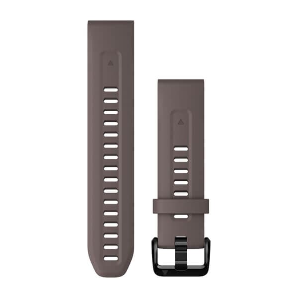 QuickFit 20 Watch Bands Shale Gray Silicone