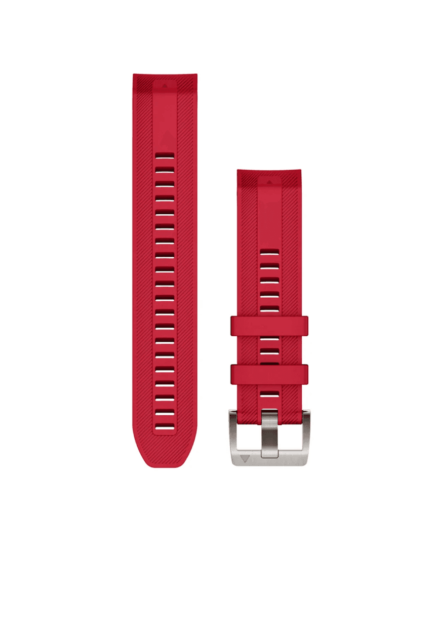 QuickFit 22 Watch Bands Plasma Red Silicone Strap