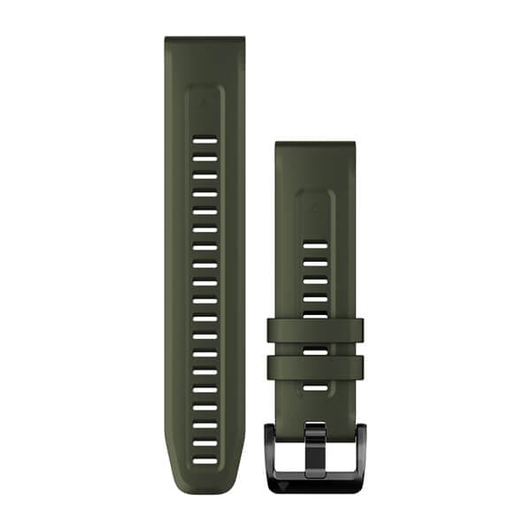 QuickFit 22 Watch Bands Moss Silicone