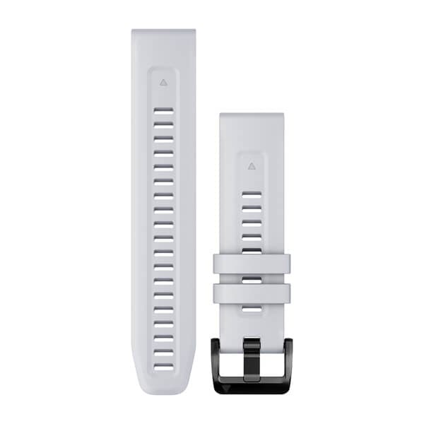 QuickFit 22 Watch Bands Whitestone Silicone