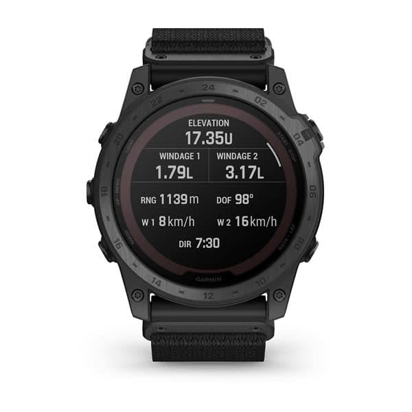Tactix 7 – Pro Ballistics Edition Solar Powered Tactical GPS Watch with Applied Ballistics and Nylon Band — фото 10