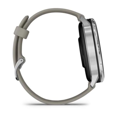 Venu 4 - 45 mm Silver with Silver Grey Silicone Band