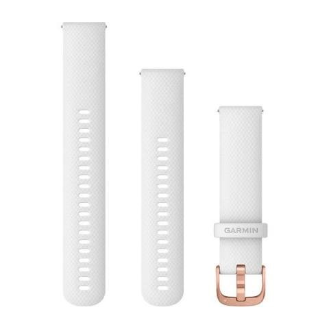 Garmin Quick Release Band 20mm White/Rose Gold