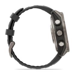 Garmin Fenix 8 Pro – 47 mm, AMOLED Sapphire, Titanium with Graphite/black silicone band