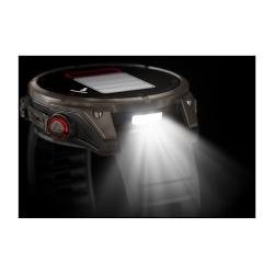 Garmin Fenix 8 Pro – 47 mm, AMOLED Sapphire, Titanium with Graphite/black silicone band