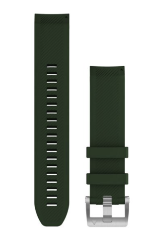 QuickFit 22 Pine Green Silicone Strap Marq Athlet
