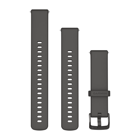 Quick Release Bands (18 mm) Pebble Grey, slate hardware