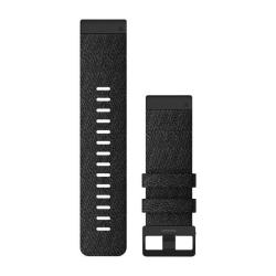 QuickFit 22mm Band Heathered Black Nylon