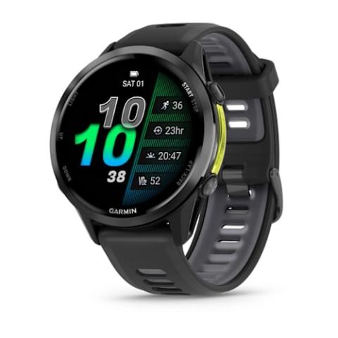 Часы для бега Garmin Forerunner 970 Carbon Grey DLC Titanium