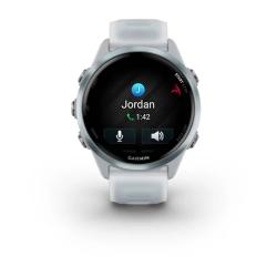 Forerunner 570 - 42mm Cloud Blue Aluminium with Translucent Whitestone/Cloud Blue Band