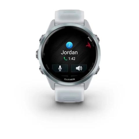 Forerunner 570 - 42mm Cloud Blue Aluminium with Translucent Whitestone/Cloud Blue Band