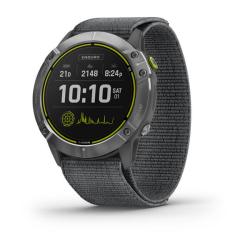 Enduro Steel with Gray UltraFit Nylon Strap