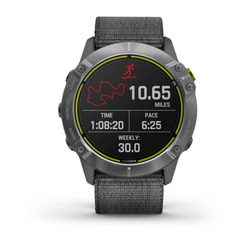 Enduro Steel with Gray UltraFit Nylon Strap