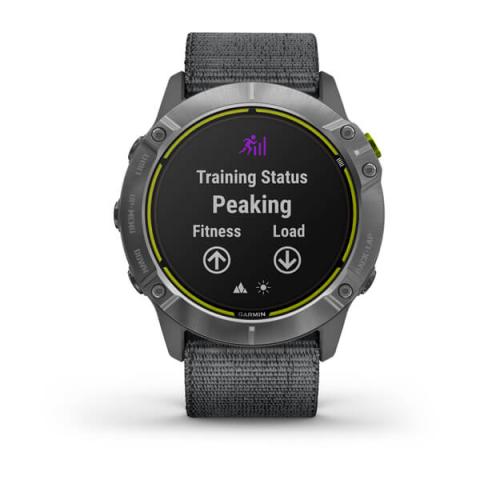 Enduro Steel with Gray UltraFit Nylon Strap