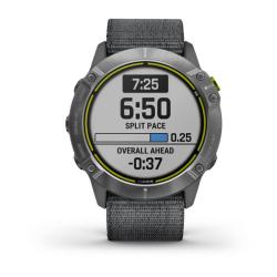 Enduro Steel with Gray UltraFit Nylon Strap