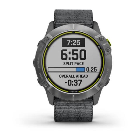 Enduro Steel with Gray UltraFit Nylon Strap