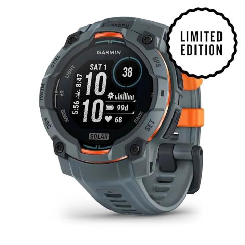 Тактические смарт-часы для активного отдыха Garmin Instinct 3 – 45 mm, Solar Twilight