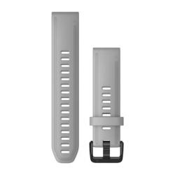 QuickFit Band 20mm Powder Gray Silicone