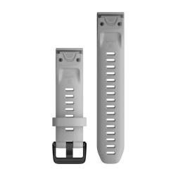 QuickFit Band 20mm Powder Gray Silicone