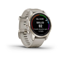 Мультиспортивные часы Garmin Fenix 7S Pro – Sapphire Solar Edition Soft Gold