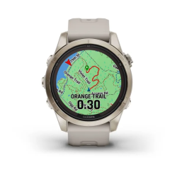 Мультиспортивные часы Garmin Fenix 7S Pro – Sapphire Solar Edition Soft Gold