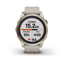 Мультиспортивные часы Garmin Fenix 7S Pro – Sapphire Solar Edition Soft Gold