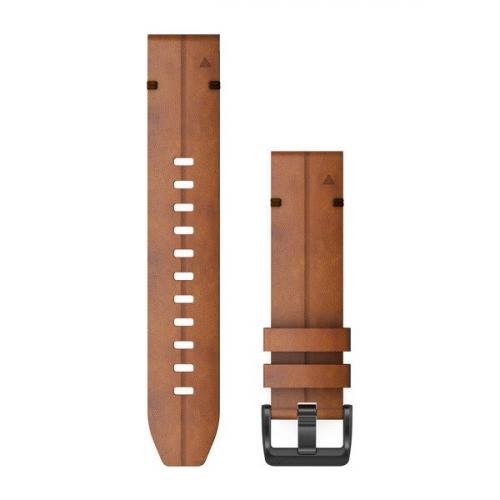 Garmin QuickFit 22mm Band Chestnut Leather ОЕМ
