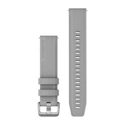 Quick Release Bands (20 mm) Grey with Stainless Steel Hardware