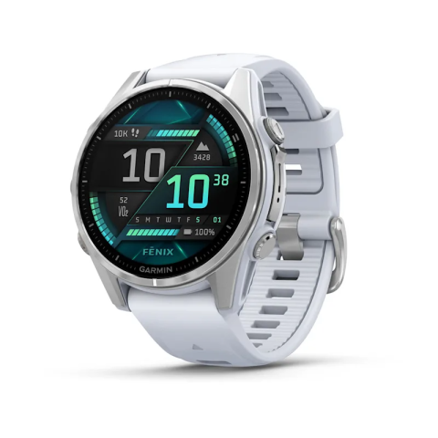 Спортивные часы для бега и триатлона Garmin Fenix 8 – Silver