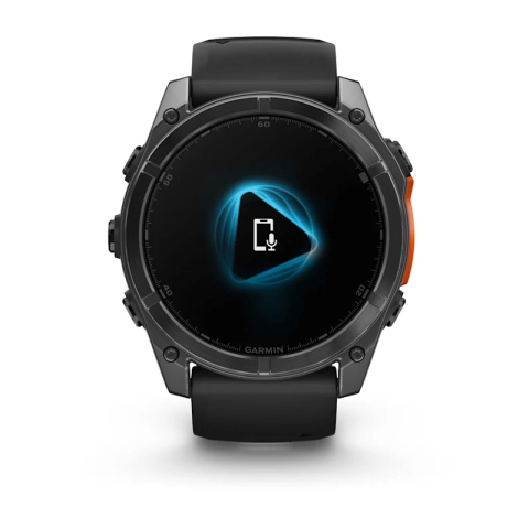Fenix 8 – AMOLED Slate Gray With A Black Silicone Band 51 mm