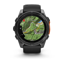 Fenix 8 – AMOLED Slate Gray With A Black Silicone Band 51 mm