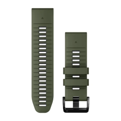 QuickFit 26 Watch Bands  Moss/Graphite Silicone