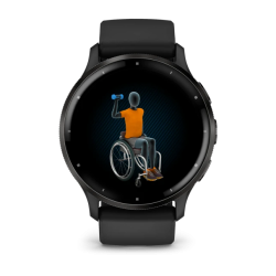 Смарт-часы для фитнеса Garmin Venu 3 Slate Bezel