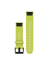 QuickFit band 22 mm Amp yellow silicone