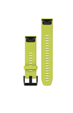 QuickFit band 22 mm Amp yellow silicone