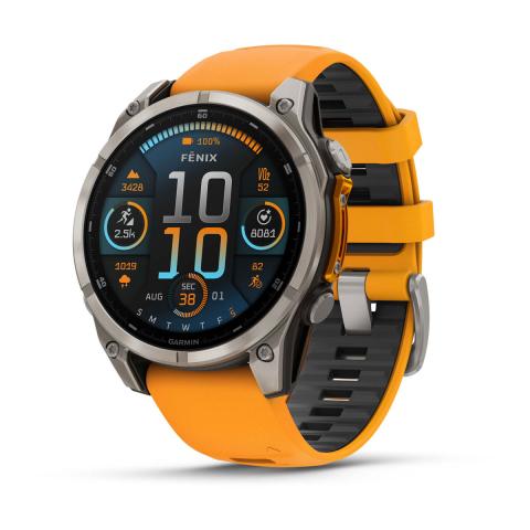 Мультиспортивные часы Garmin Fenix 8 – 47 mm, Sapphire