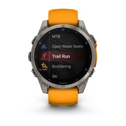 Мультиспортивные часы Garmin Fenix 8 – 47 mm, Sapphire