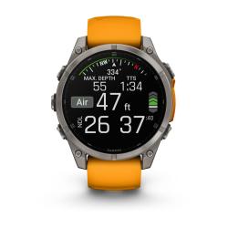 Мультиспортивные часы Garmin Fenix 8 – 47 mm, Sapphire