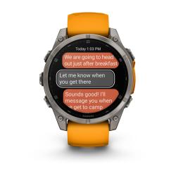 Мультиспортивные часы Garmin Fenix 8 – 47 mm, Sapphire