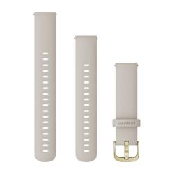 Quick Release Bands (18 mm) Light Sand with Light Gold Hardware