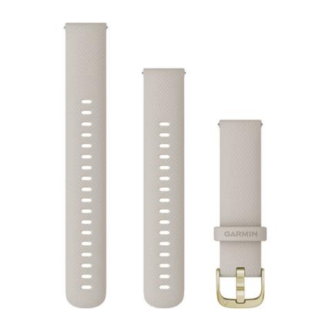 Quick Release Bands (18 mm) Light Sand with Light Gold Hardware