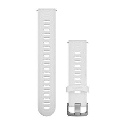 Quick Release Band 20mm White/Stainless FR245